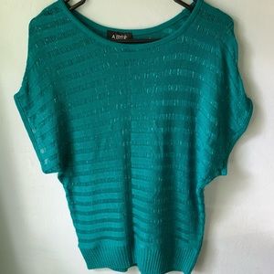 A. Byer Teal Shirt